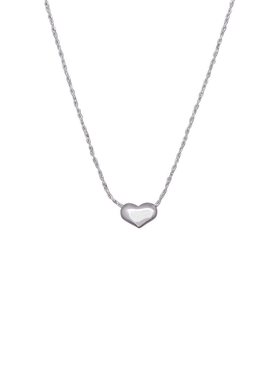 Little Heart Necklace - Silver