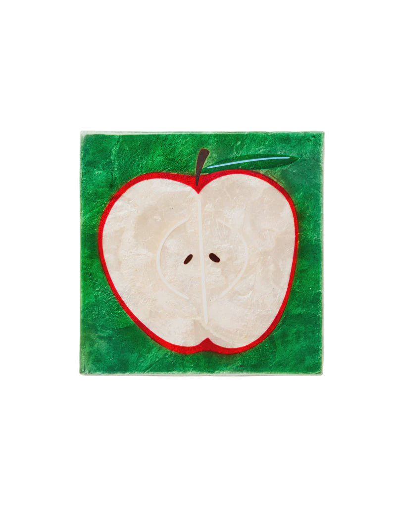 Capiz Shell Art Tile - Superette - Apple