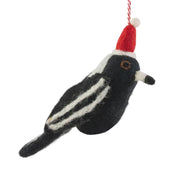 Handcrafted Christmas Decoration - Maggie Magpie