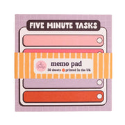 Memo Pad - Five Minute Tasks