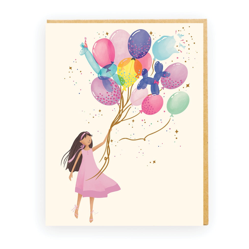 Balloon Animals Foil Card