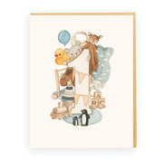 Boy's First Birthday Card