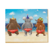 Happy Birthday Mate Budgie Smugglers Card