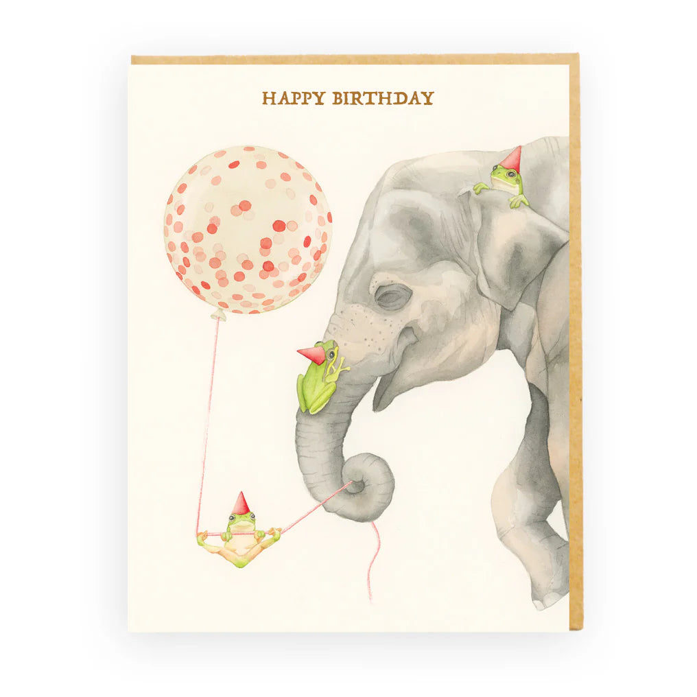 Frog Affection Card