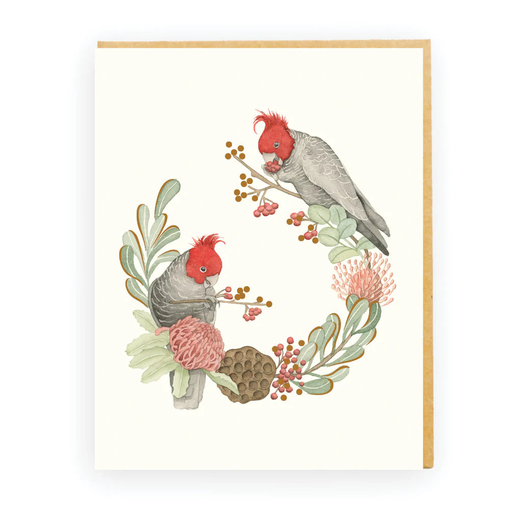 Gang Gang Garland Card