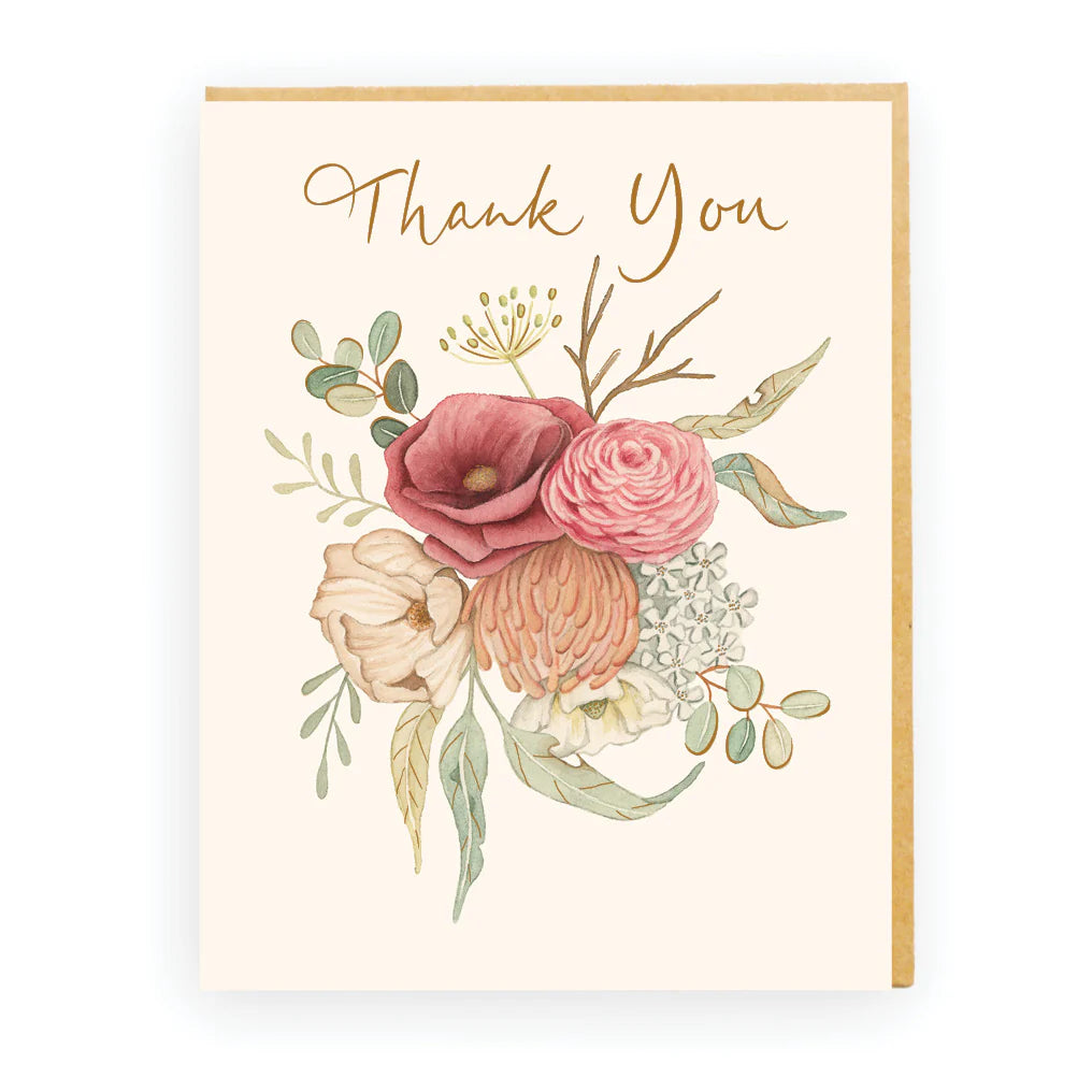 Mini Card - Thank You Floral