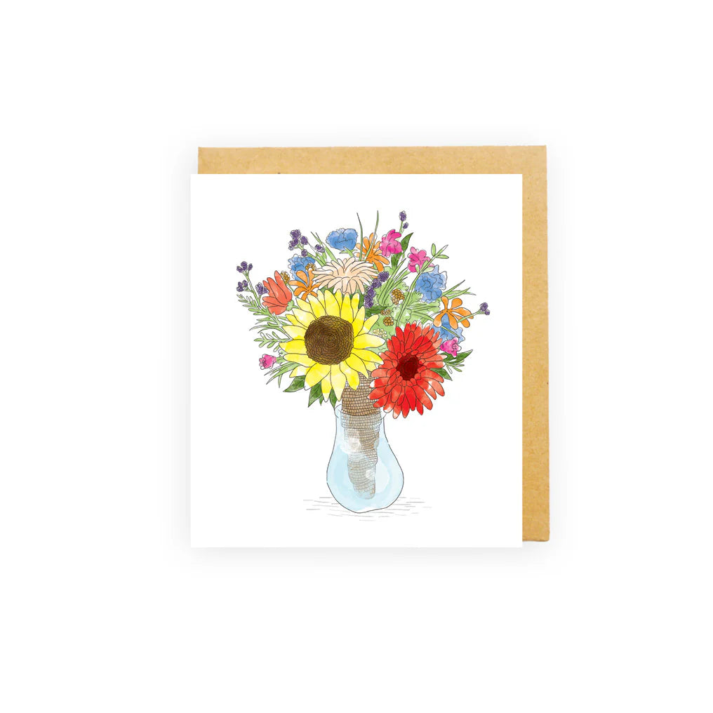 Mini Card - Flower Vase