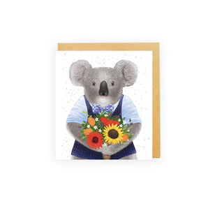 Mini Card - Koala Bouquet