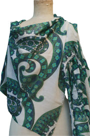 Apricot Haus Scarf - Mod Paisley