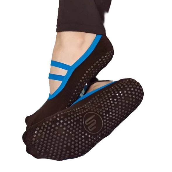 Ballet Grip Socks - Mocha