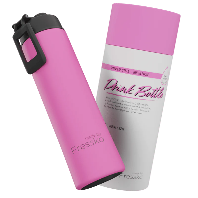 Move Drink Bottle 660mL - Bubblegum