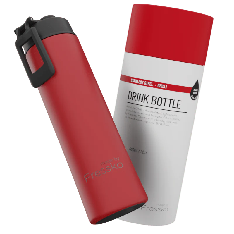 Move Drink Bottle 660mL - Chilli