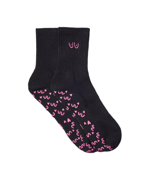 Crew Grip Socks - Power in Pairs Black