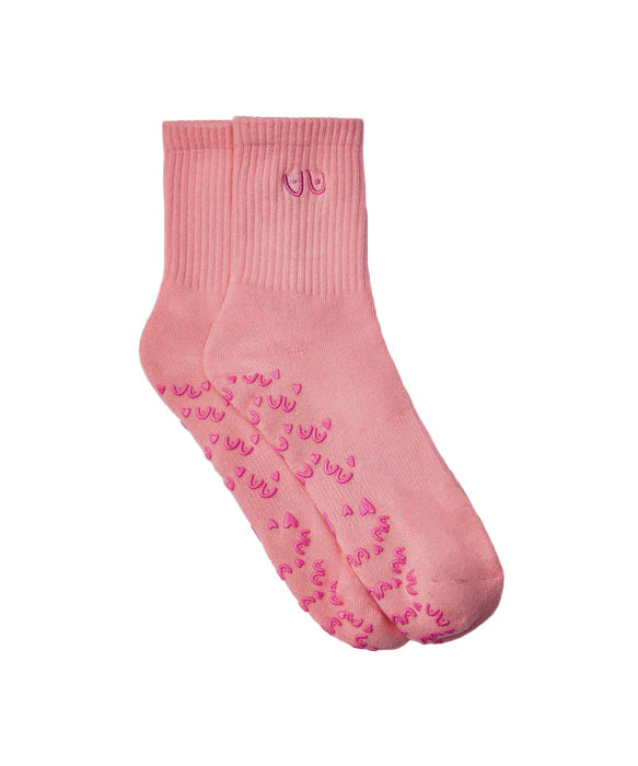 Crew Grip Socks - Power in Pairs Pink