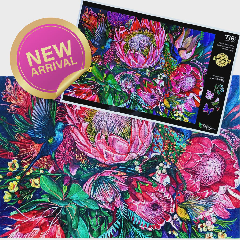 718pc Wooden Puzzle - Jana Aspeling Nectar