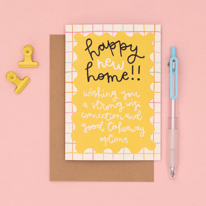 Happy New Home Takeaway Card