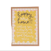 Happy New Home Takeaway Card