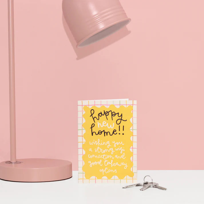 Happy New Home Takeaway Card