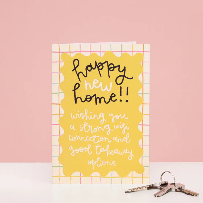 Happy New Home Takeaway Card