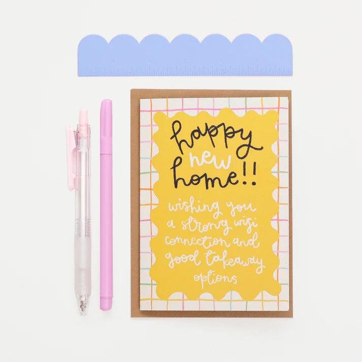 Happy New Home Takeaway Card