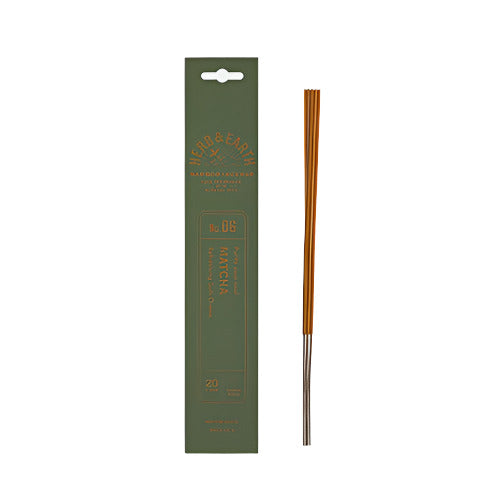 Herb & Earth Incense - Matcha No.06