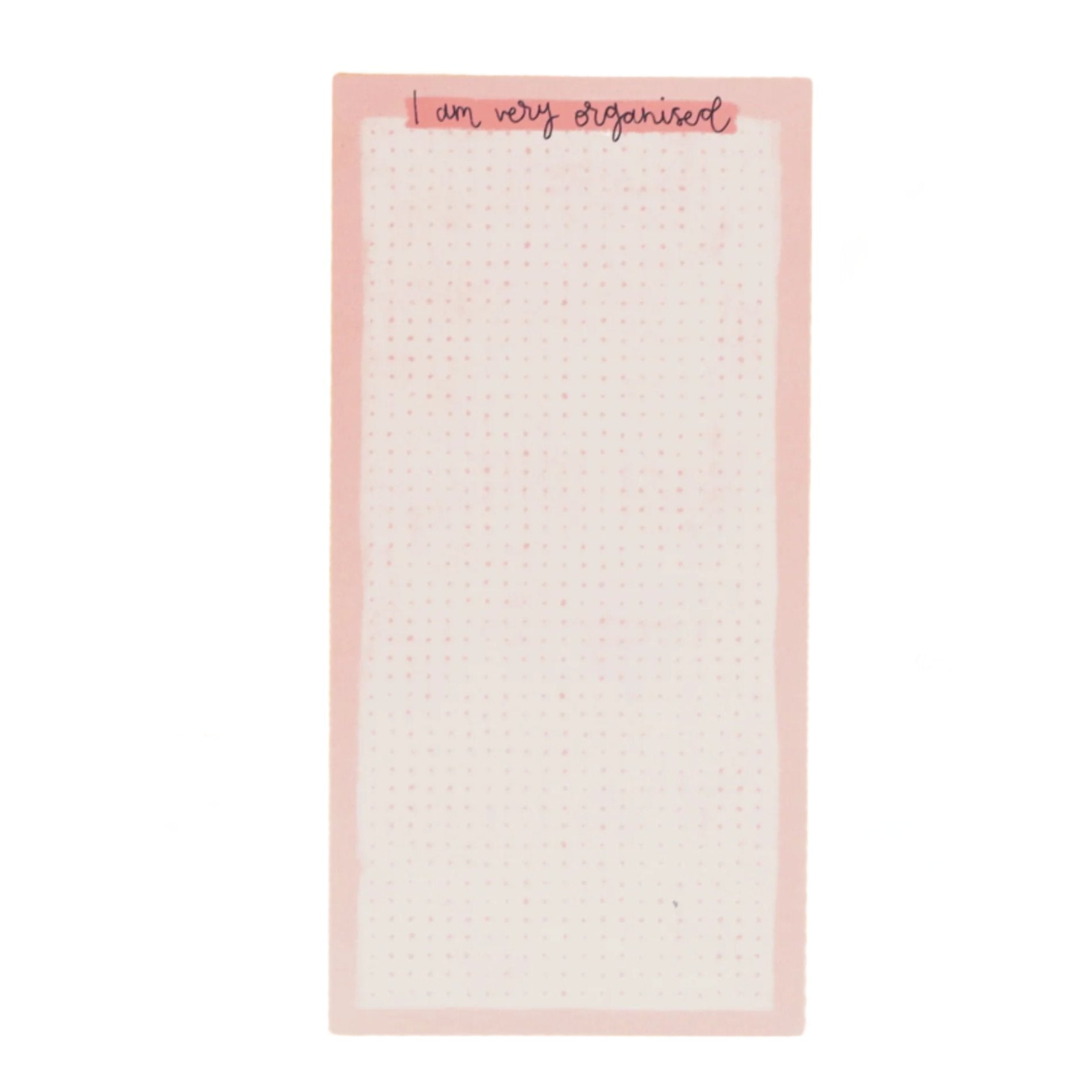 Magnetic To Do List - I Am Very Organised