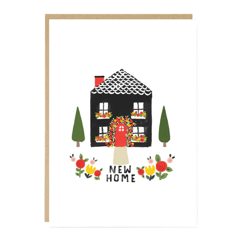 Folk New Home Card - Casa