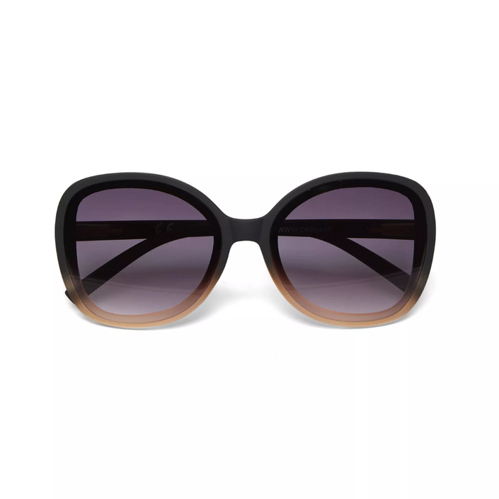 Okkia Sunglasses - Anna Black Shaded Rose