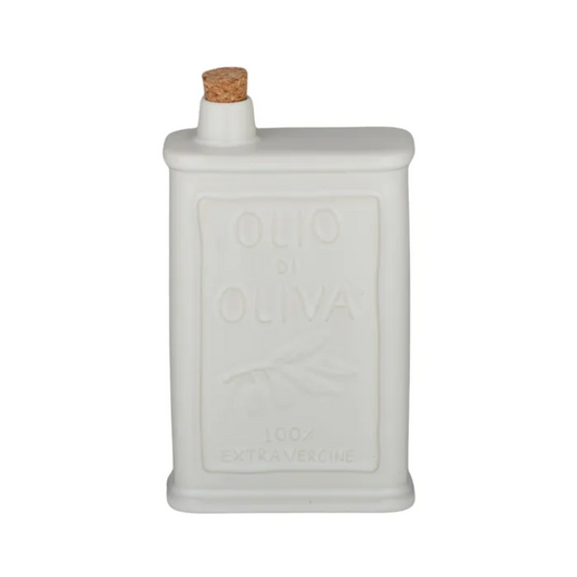 Olio Ceramic Oil Bottle - White