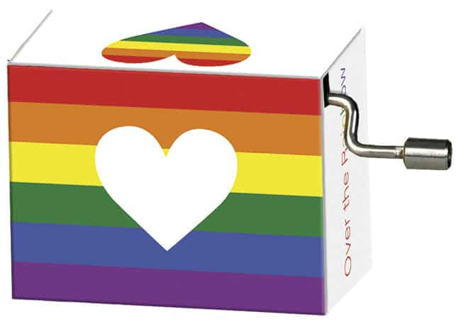 Music Box - Over The Rainbow Heart