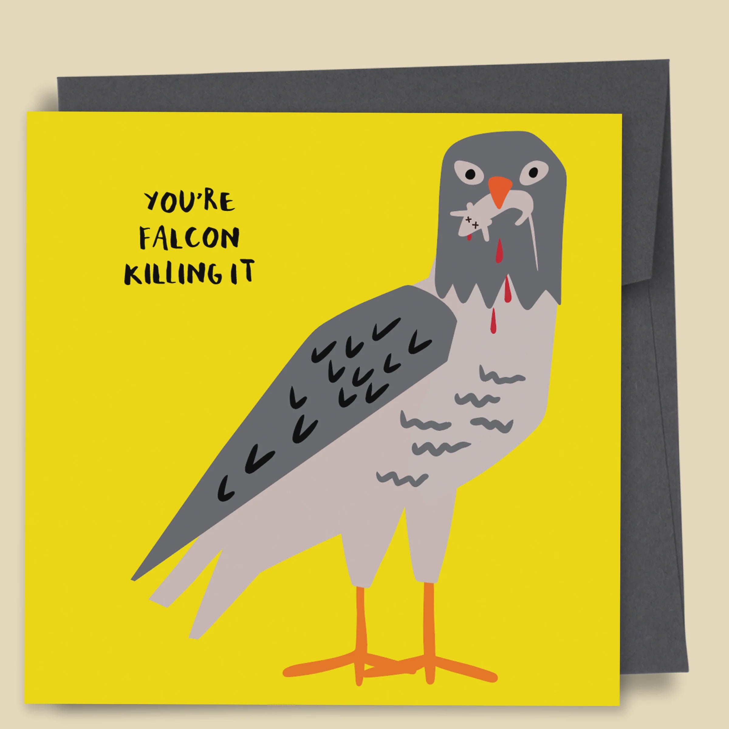 You're Falcon Killing It Card
