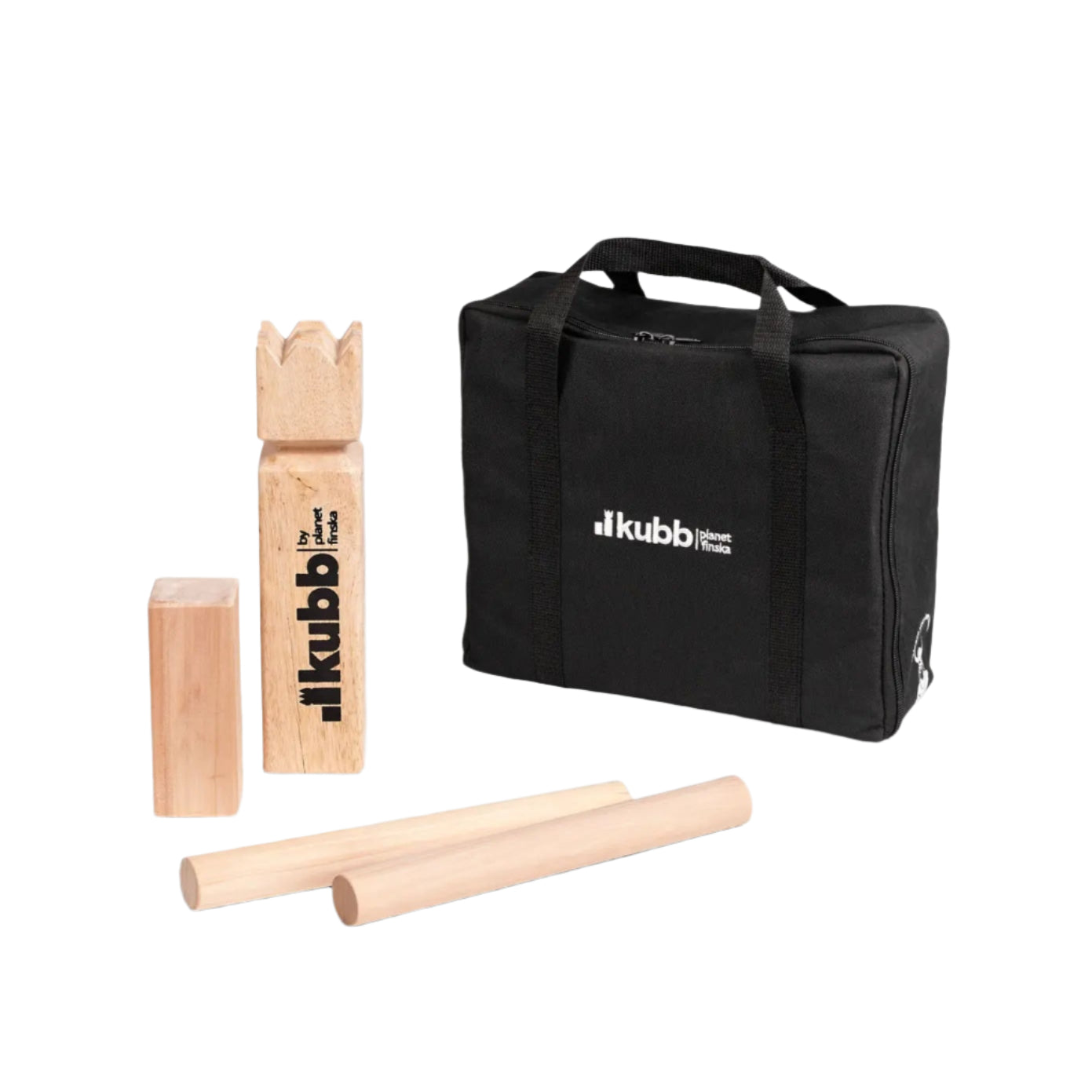 Finska Kubb Original in Travel Bag