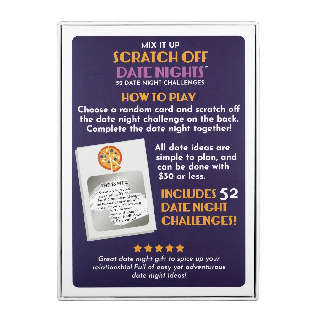 Scratch Off Date Nights
