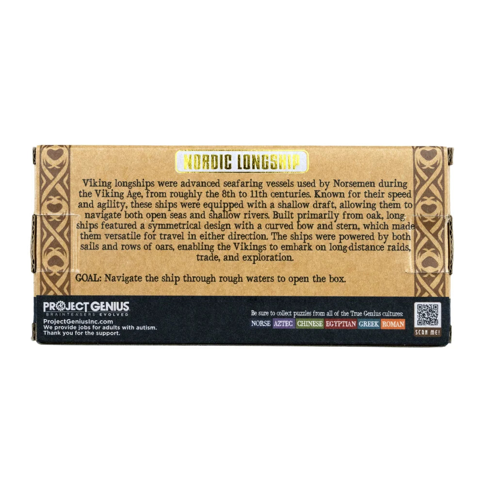 Nordic Longship Secret Box