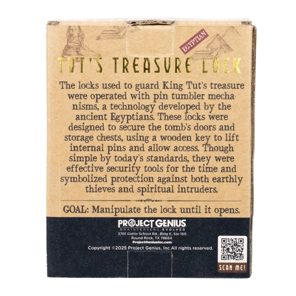 Tut's Treasure Lock