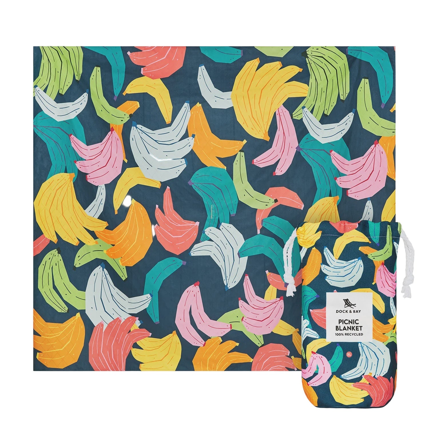 Dock & Bay Beach Blanket XL - Bananarama