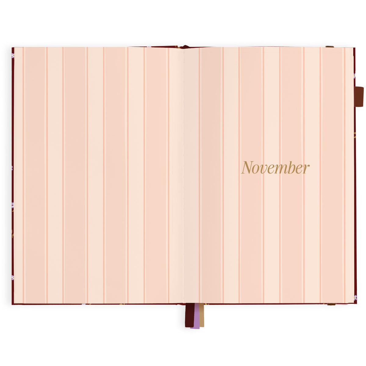 2027 A5 Horizontal Planner - Cherry
