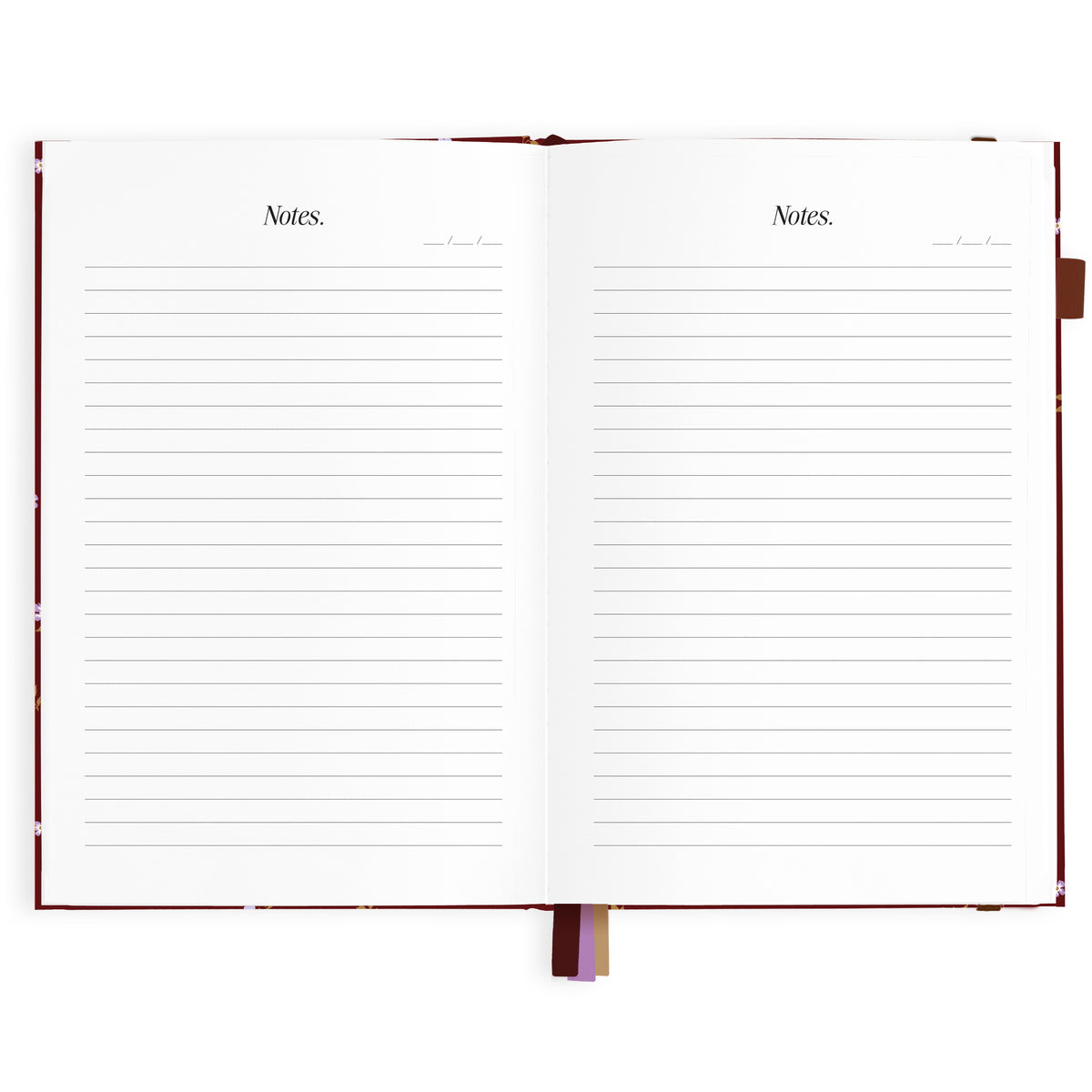 2027 A5 Horizontal Planner - Rose Pinstripe