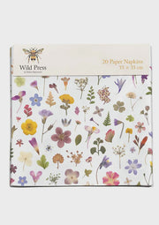 Flower Meadow Paper Napkins - Set of 20