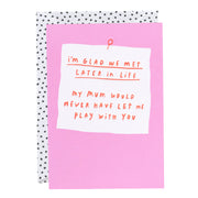 Play With You Card
