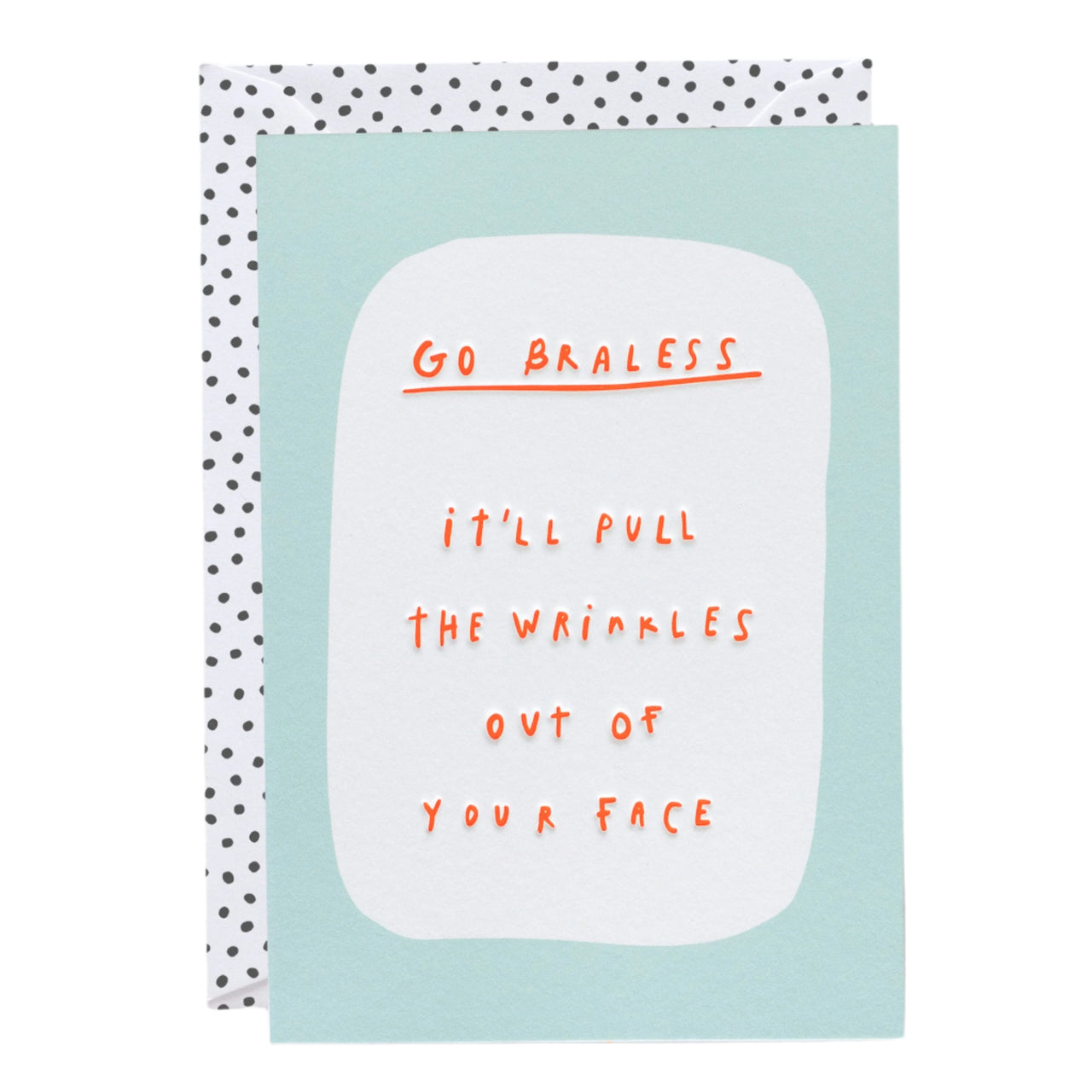 Go Braless Card
