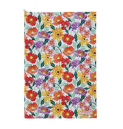 Poppies & Cosmos Tea Towel