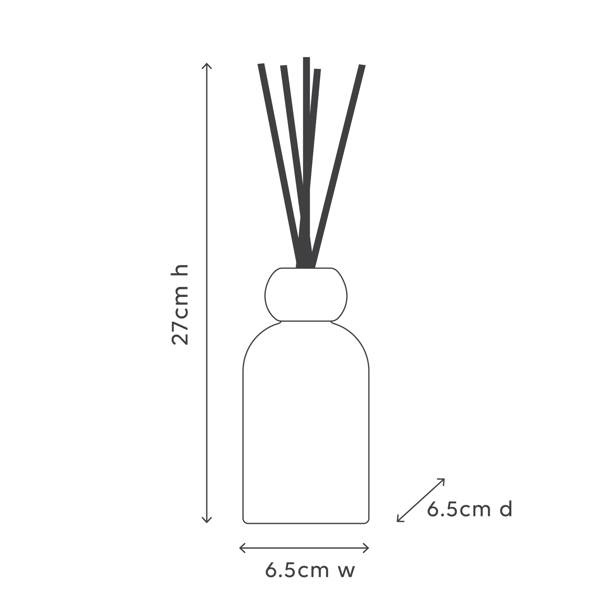 Reed Diffuser - Willow Gum & Lemon Myrtle