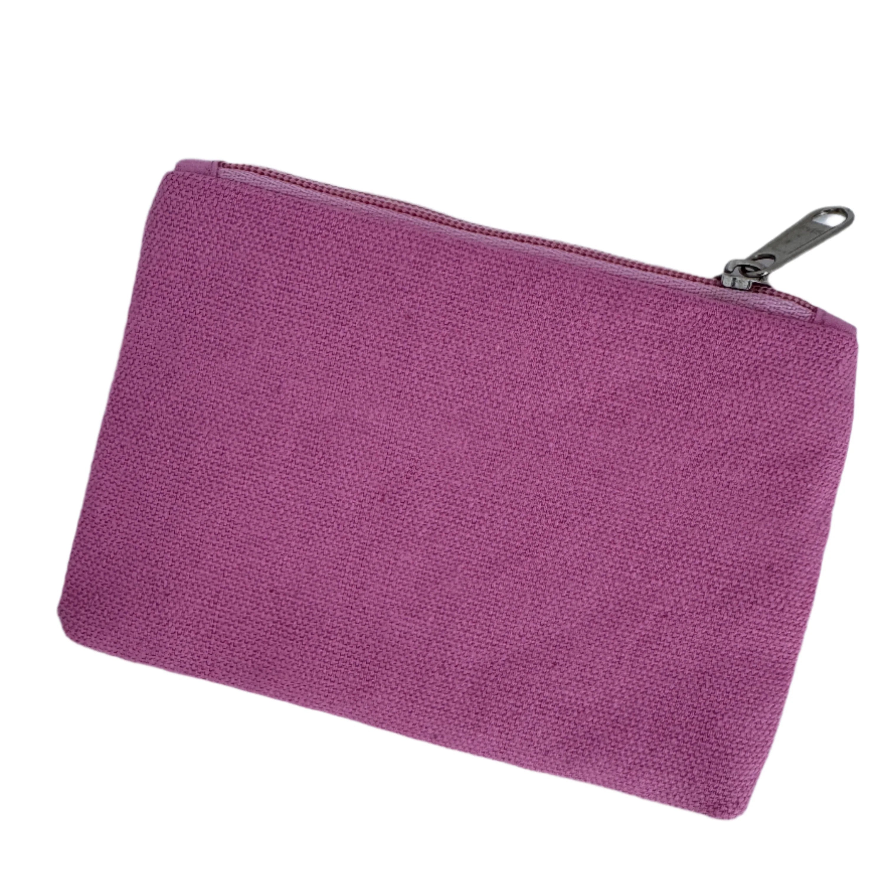 Beaded Coin Purse - Rainbow Stripe Bow