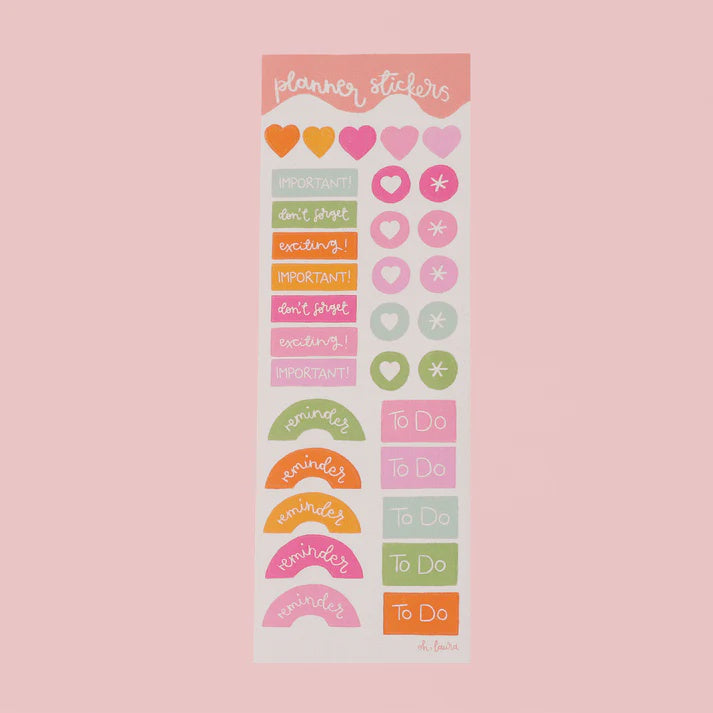 Oh, Laura Planner Stickers