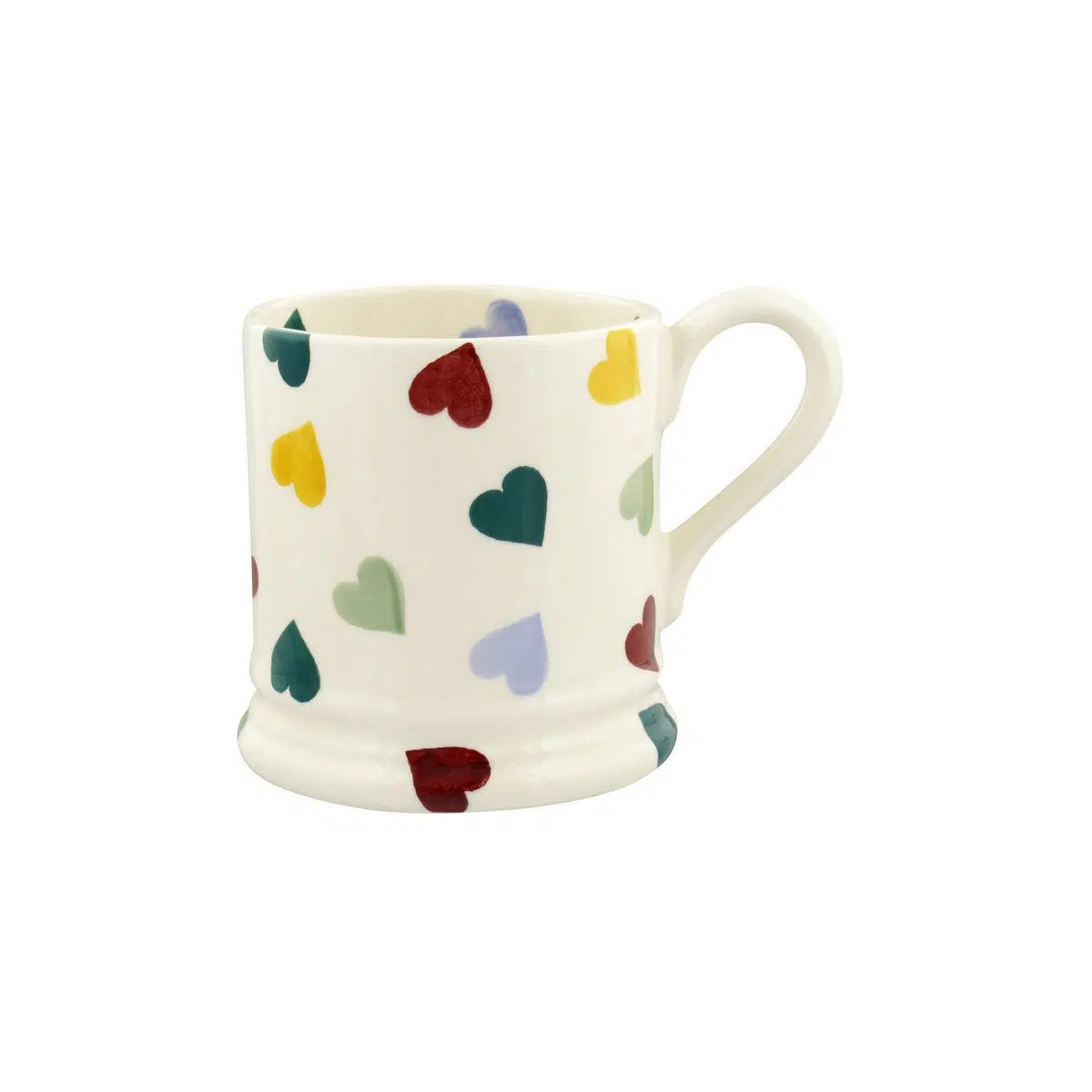 Half Pint Mug - Polka Hearts