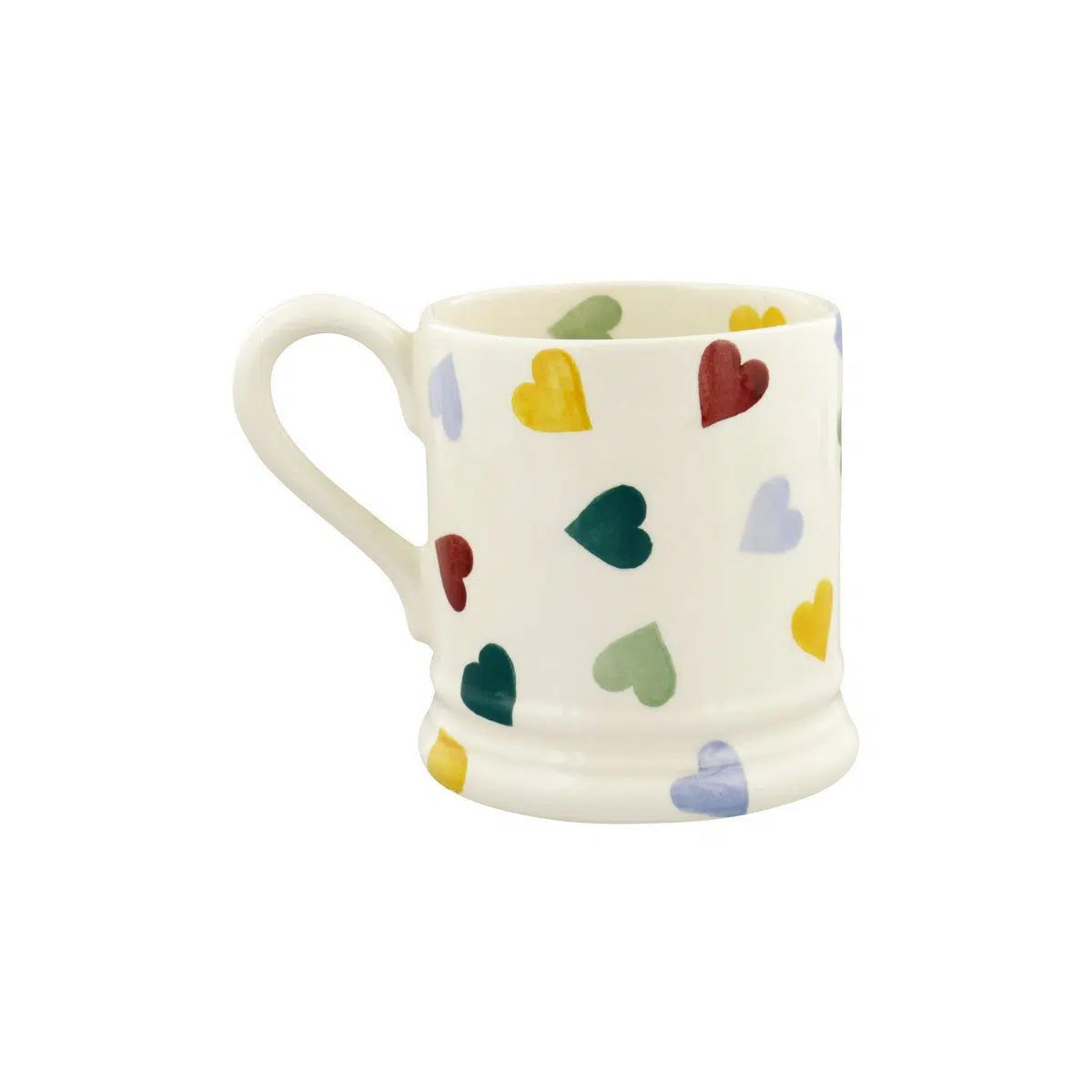 Half Pint Mug - Polka Hearts