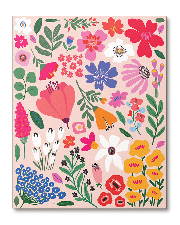 Paint By Numbers - Pressed Flowers