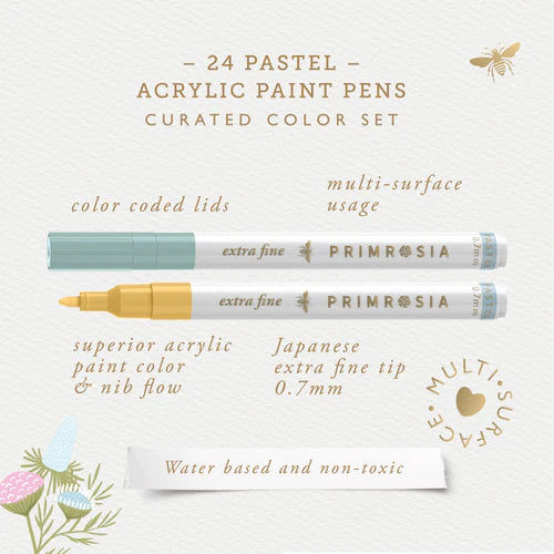 Acrylic Paint Pens - Pastel Set of 24