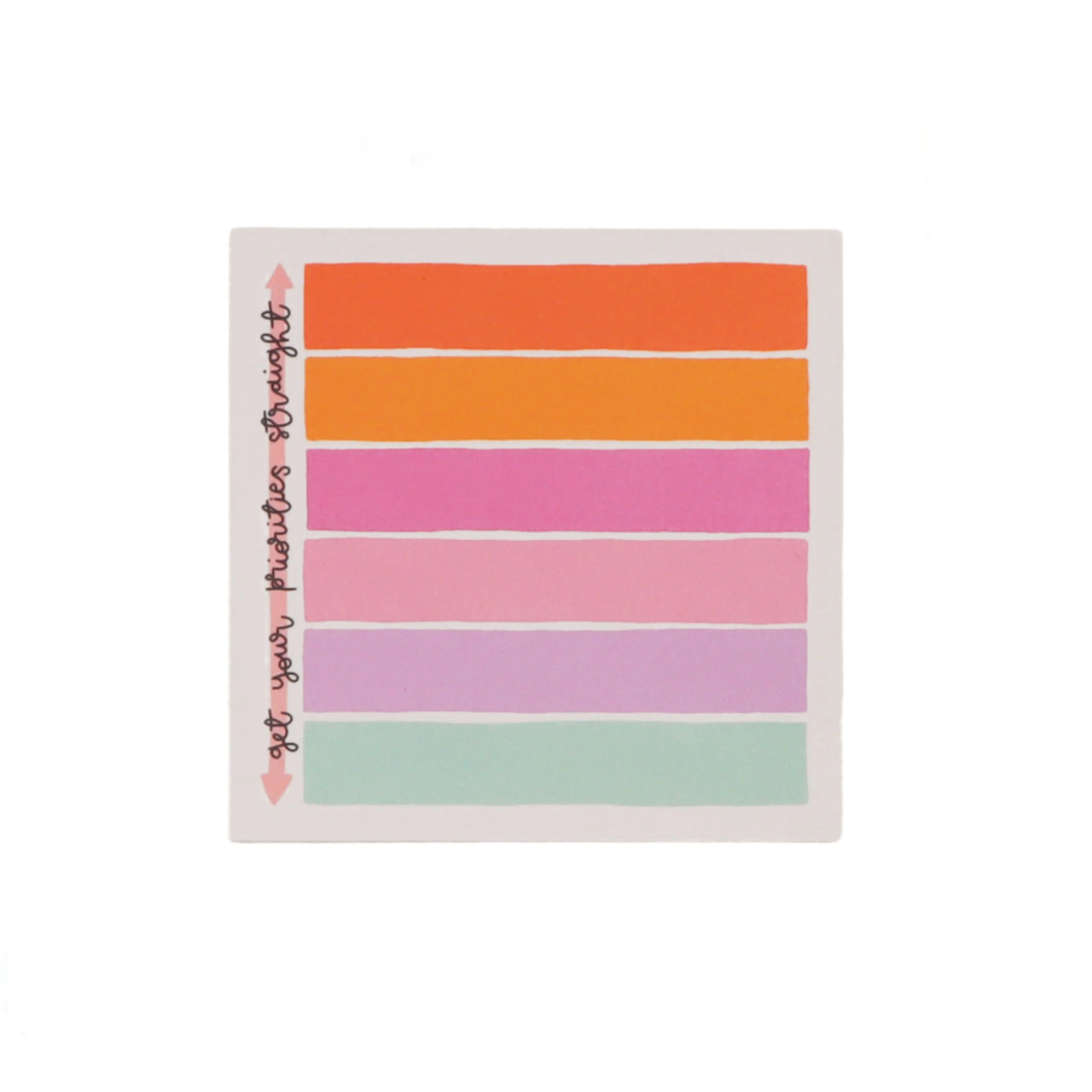 Memo Pad - Get your Priorities Straight